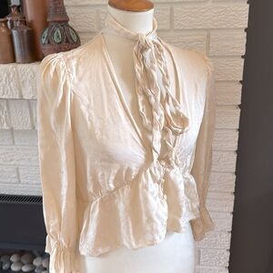 Zara cropped Bohemian top PTP 20 inches clearance price